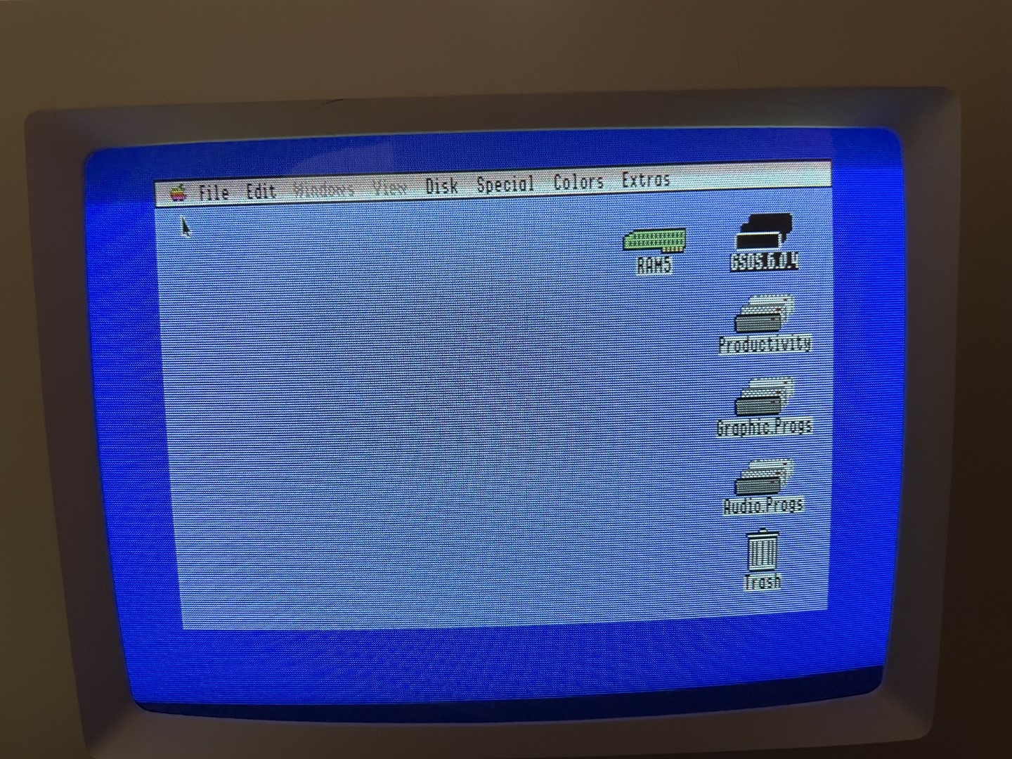 IIgs video out put suddenly not centered vertically